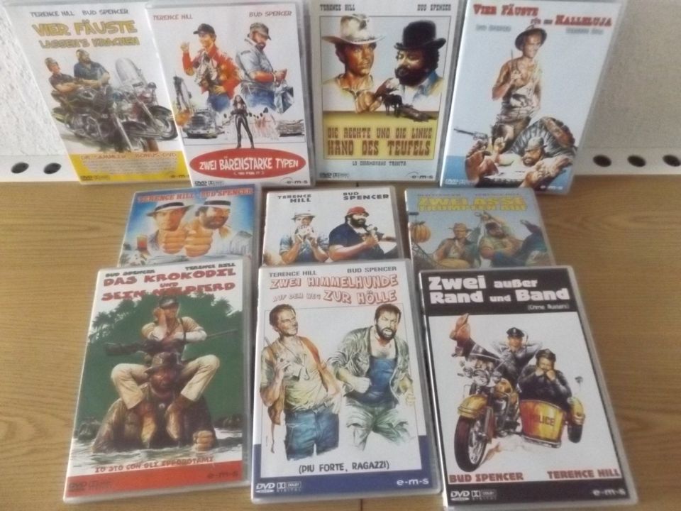 10 DVD Terence Hill und Bud Spencer in einer Box in Magdeburg