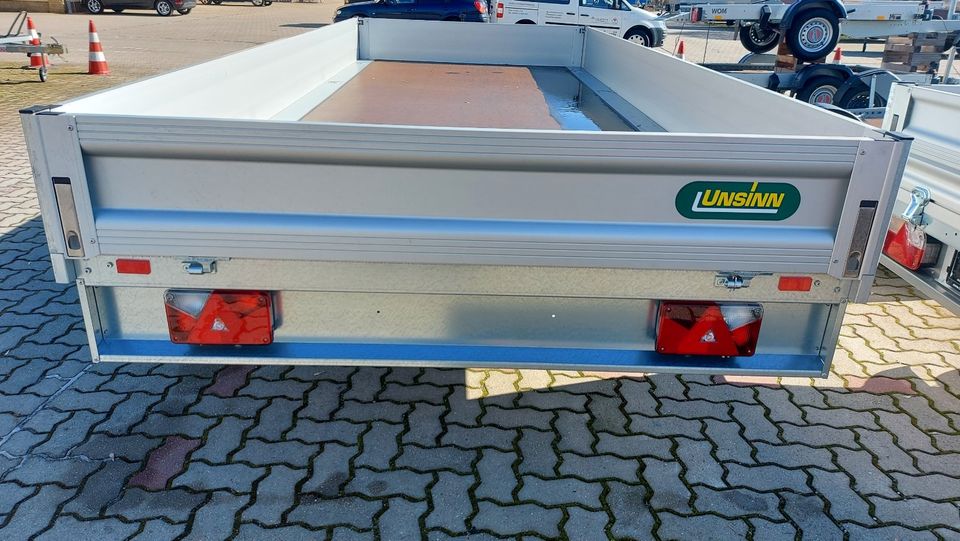 Hochlader Alu 4x1,7m 2,6t PKW-Anhänger UNSINN in Lutherstadt Wittenberg