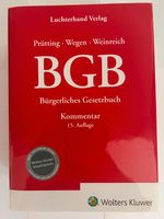 Top Zustand! Prütting/Wegen/Weinreich, BGB Kommentar, 15. Auflage Leipzig - Gohlis-Mitte Vorschau