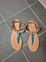 Sandalen braun/blau Graceland größe 42 Niedersachsen - Seevetal Vorschau