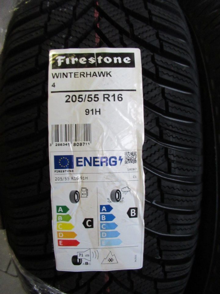 Firestone Winterhawk 4 - 205/55 R16 91H Winterreifen M+S Neu !! in  Rheinland-Pfalz - Ockenheim | Reifen & Felgen | eBay Kleinanzeigen ist  jetzt Kleinanzeigen