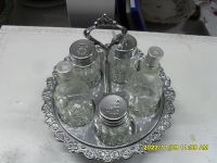 5er Set Essig Öl Salz Pfeffer Glas ,Geschenk Sachsen-Anhalt - Straach Vorschau