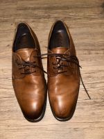 Ecco Schuhe Leder Business Gr. 44 Cognac braun Hessen - Knüllwald Vorschau