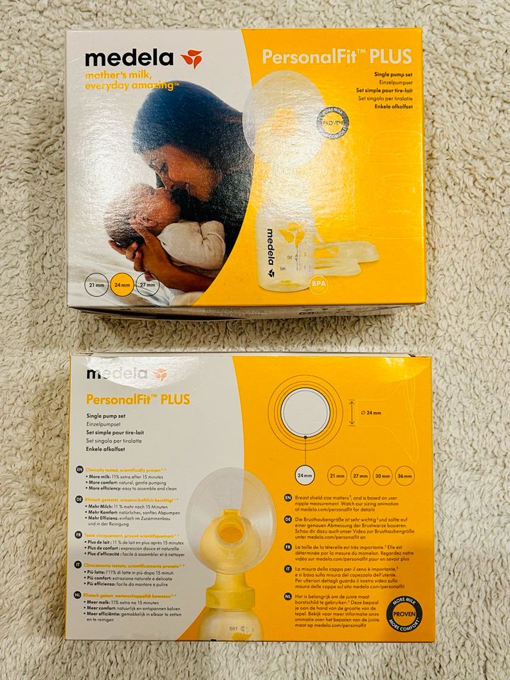 2x Medela PersonalFit PLUS Einzelpumpenset in Pegau