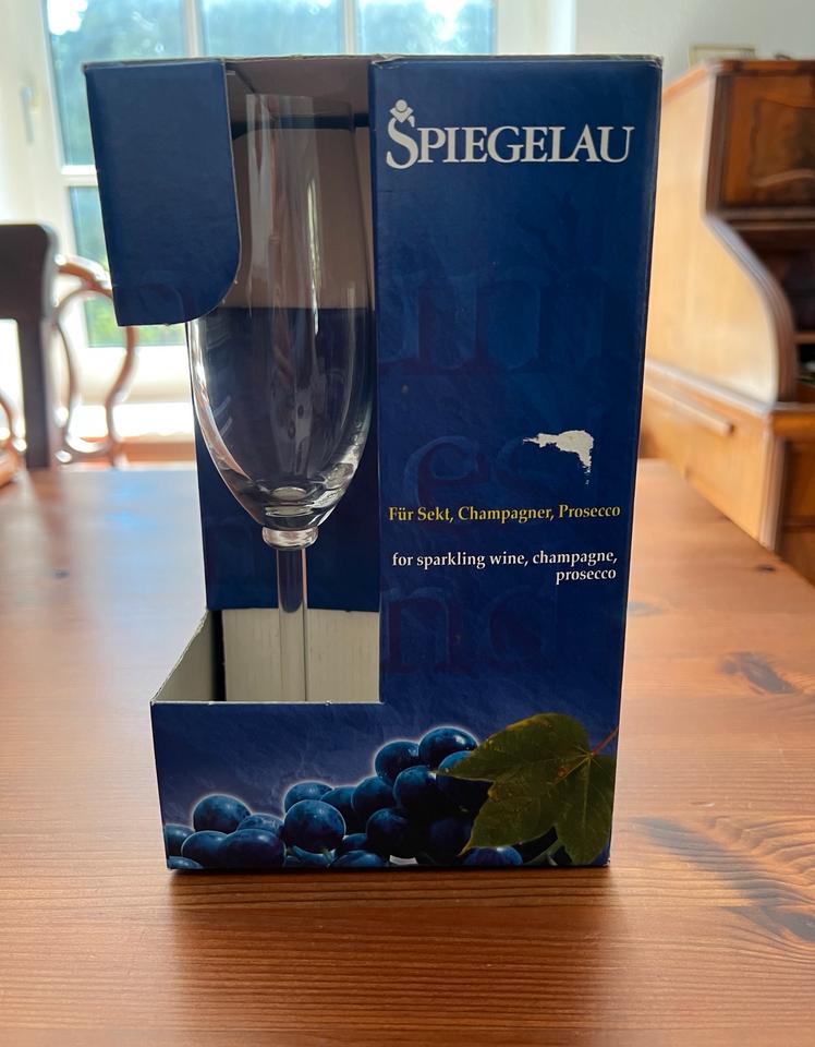 4 Spiegelau Sektgläser Sektkelche Champagner Prosecco Gläser in Wees