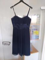 schönes Cocktailkleid blau Größe xs West - Nied Vorschau