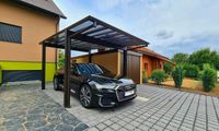 ALU Carport Holzoptik "ARTPORT" Single B3xT5,6m 4 Pfosten Baden-Württemberg - Backnang Vorschau