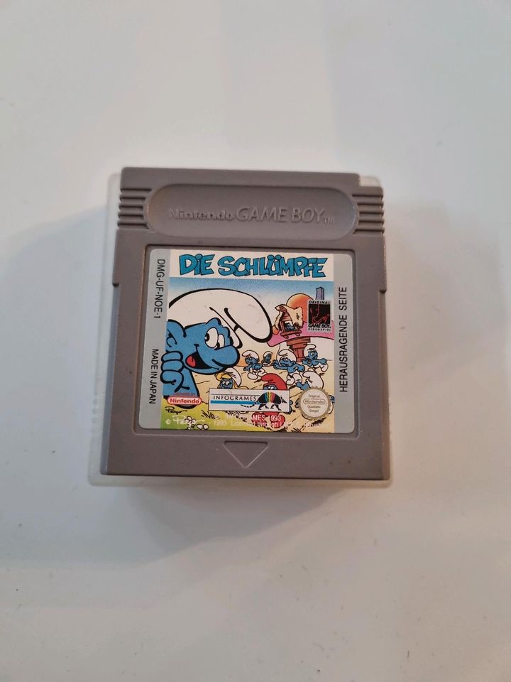 Die Schlümpfe Game Boy in Recklinghausen