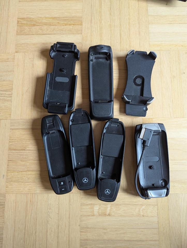 Mercedes Handyhalter Telefon Adapter Stecker Mikrofon Schalter in Vreden