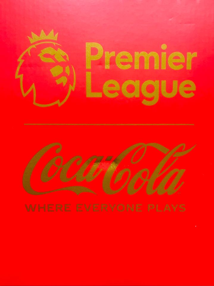 Coca-Cola LIMITED Edition Premier League Kit 2020/21r in Berlin