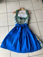 Edles Dirndl blau grün kariert Bayern - Elfershausen Vorschau