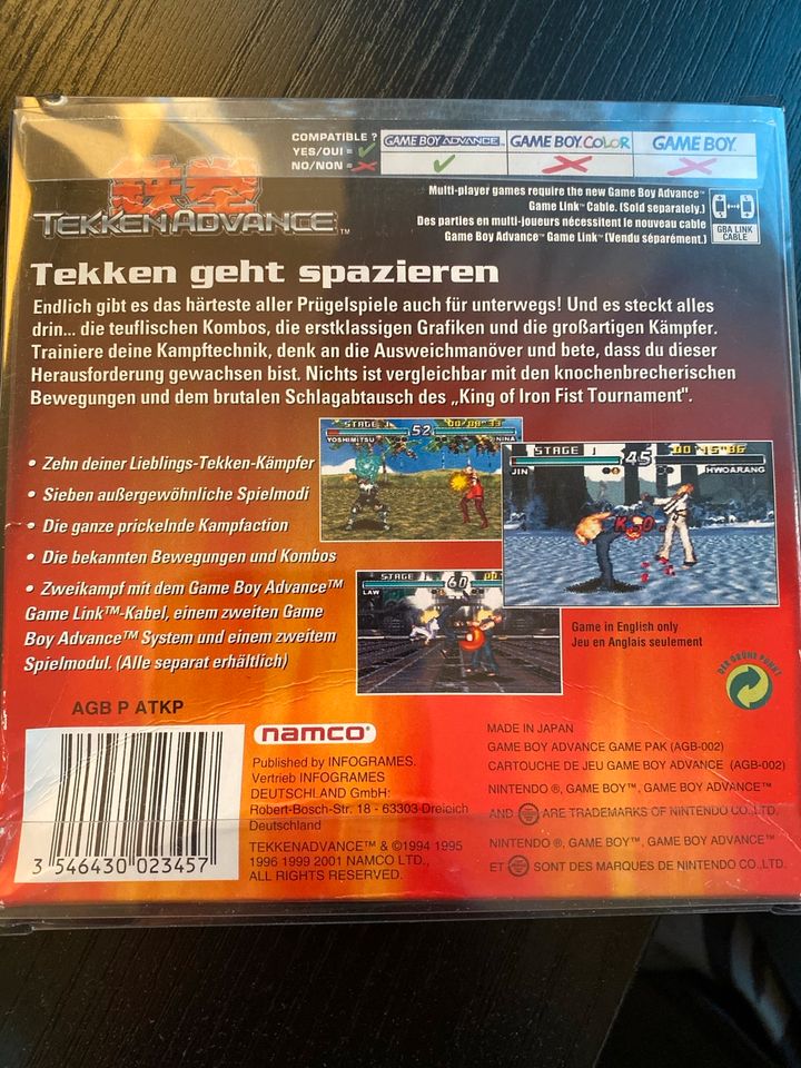 Tekken Gameboy Advance in Paderborn