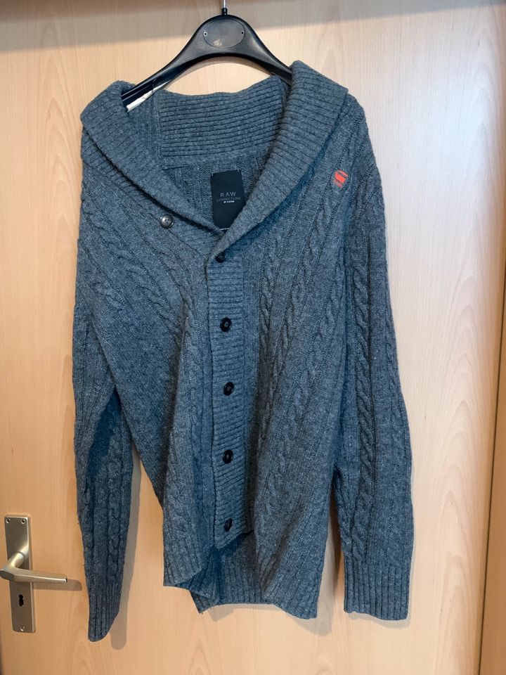 G-STAR RAW Herren Cardigan / Strickjacke Gr. M in Doberschau