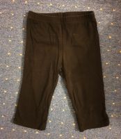 Caprihose aus Stoff Leggings einfarbig schwarz Größe 110 Bremen - Vegesack Vorschau