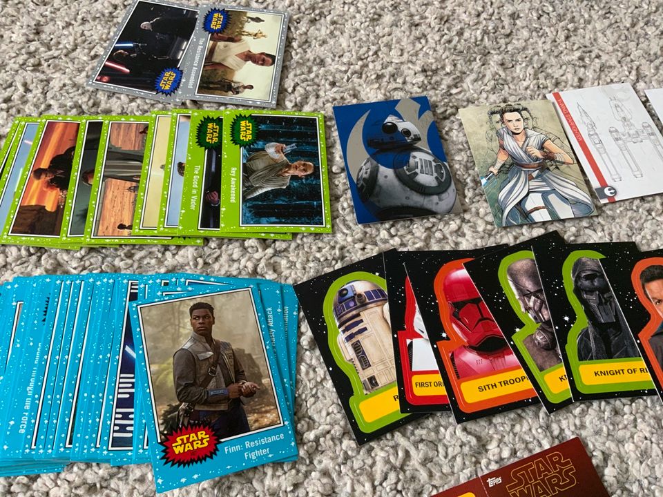 Star Wars Rise of Skywalker Trading Cards Topps in Habichtswald