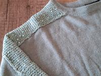Damen Pullover Gr.42 Mint Pailletten Niedersachsen - Nordenham Vorschau