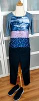 edc by ESPRIT Damen Blusen-Shirt Halbarm Pulli Maritim Gr. L Blau Baden-Württemberg - Stockach Vorschau
