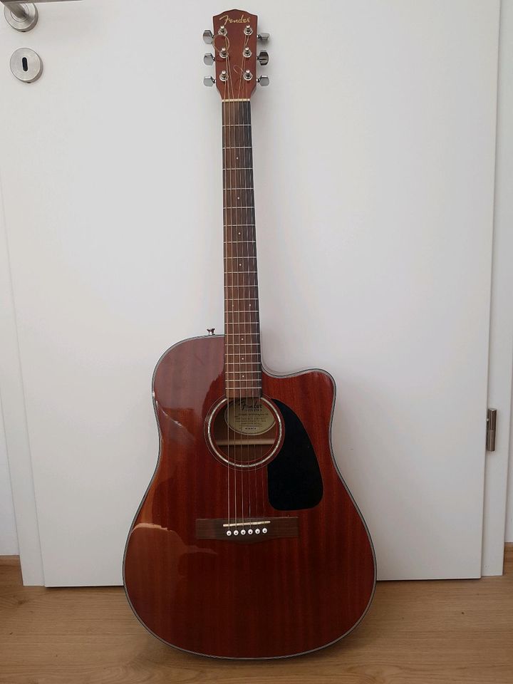 Westerngitarre Fender Acoustics CD-60CE All Mahogany DS + Gigbag in Albstadt