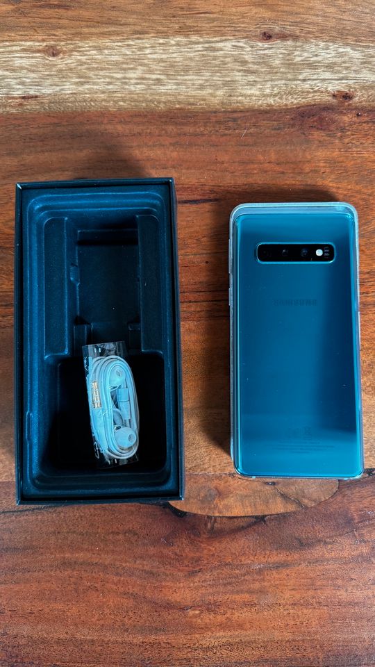 Samsung Galaxy S10 Prism Green 128 GB, Top Zustand in Wörth am Rhein