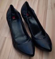 ⭐️ Högl schwarz 7.5 41 Leder schwarz Damen Schuhe Hochzeit Top Hessen - Obertshausen Vorschau