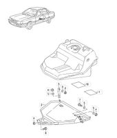 Suche Unterfahrschutz Bodenschutz kraftstofftank audi 100 200 c3 Niedersachsen - Bad Bentheim Vorschau