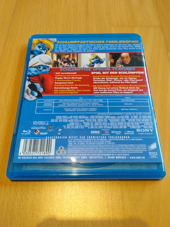 Die Schlümpfe - Blu-ray. Neu. in Neustadt an der Weinstraße