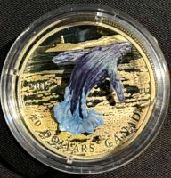 Three Dimensional Breaching Whale Kanada 2017 1 oz Silberm. Essen - Essen-Ruhrhalbinsel Vorschau