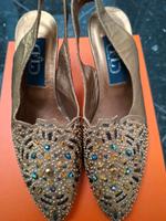 Top FL  Italien Designerschuh 38,5 Leder Bayern - Aschaffenburg Vorschau
