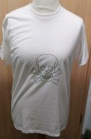 T-shirt in weiß mit Strasssteinen "Skull", Gr. M Rheinland-Pfalz - Wallmenroth Vorschau