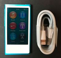 Apple iPod Nano 7G - 16GB - BLAU - TÜRKIS - SEHR GUT Bayern - Waischenfeld Vorschau