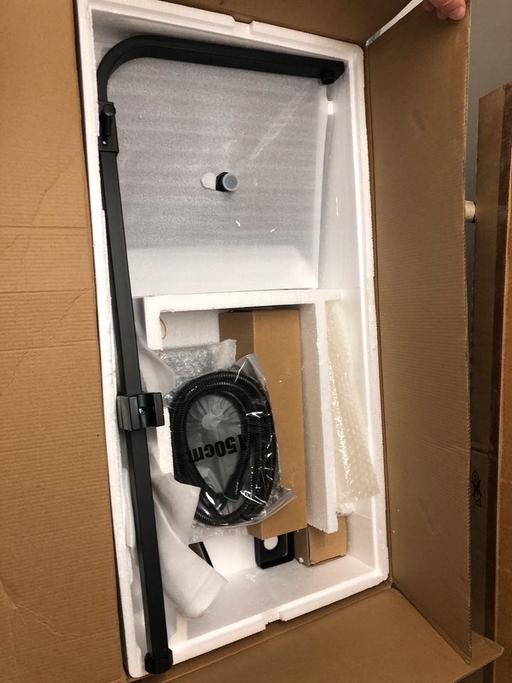 Duschsystem Regendusche Dusche schwarz NEU Thermostat Set in Hamm