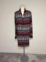 Ulla Popken Tunika Gr.46/48 rot durchsichtig Strandbluse Bluse Hessen - Gernsheim  Vorschau