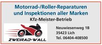 Service und Reparatur für Motorrad und Roller Hessen - Lich Vorschau