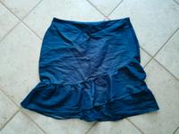 kurzer Rock blau glänzend in Gr. 38 für 3,50€ Sachsen - Frohburg Vorschau