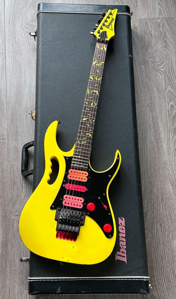 1989 Ibanez JEM 777 VDY Desert Yellow Vintage JEM Steve Vai in Emmerich am Rhein