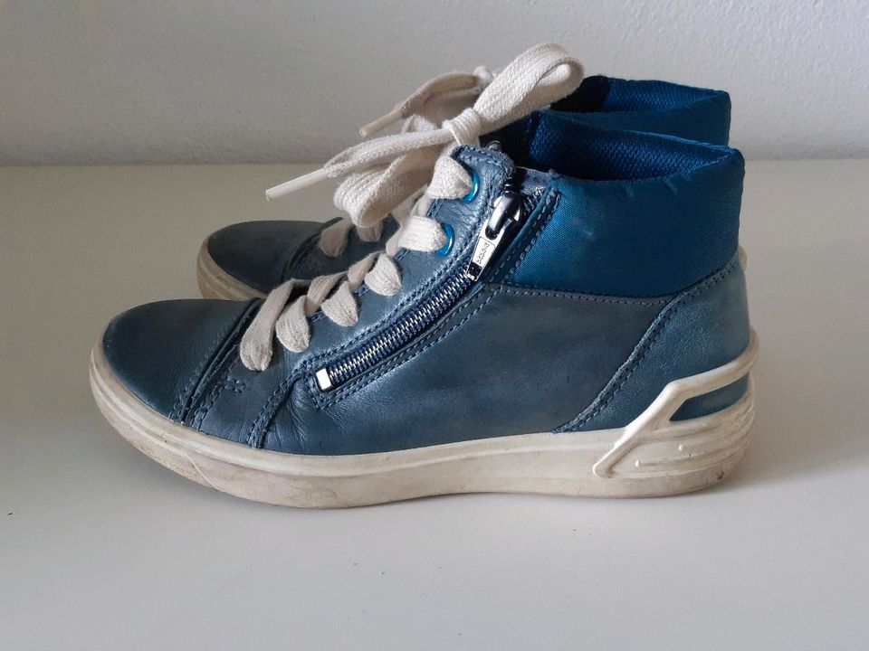 Ecco Schuhe /Sneaker high, gr. 34, blau/schillernd in Stuttgart