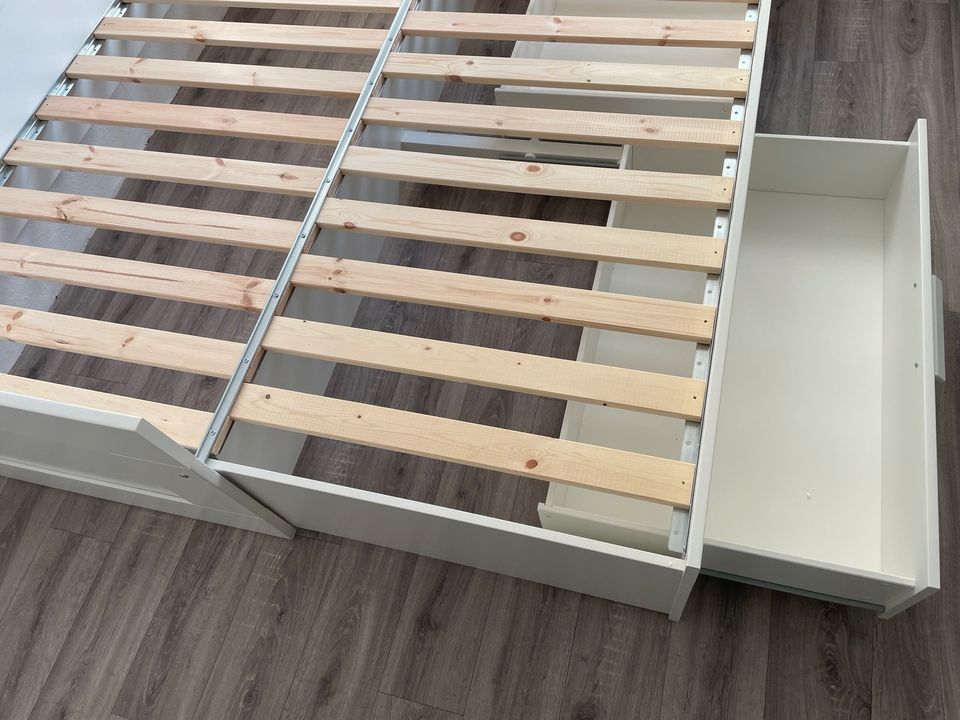 Ikea ausziehbares Bett ( unbenutzt ) in Wollersleben