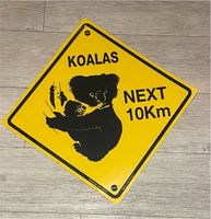 Großes Schild „Koala“ aus Australien Nordrhein-Westfalen - Siegburg Vorschau