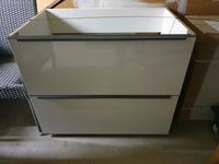 Spülenunterschrank 90 cm breit Nobilia seidengrau glänzend Rheinland-Pfalz - Koblenz Vorschau