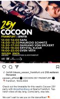 25 Jahre Cocoon Ticket Rheinland-Pfalz - Mainz Vorschau