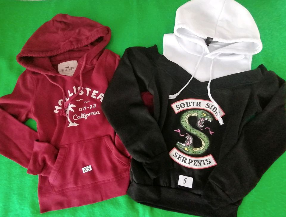 2er Pullover/Hoodies,Gr:XS+S in Mannstedt