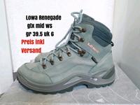 Lowa Renegade Damen Wanderschuhe gr 39.5 uk 6 leder goretex Leipzig - Leipzig, Zentrum-Nord Vorschau