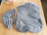 Strick Wintersack Babyschale mit Kaputze Rheinland-Pfalz - Boos (Eifel) Vorschau