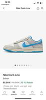 Nike Dunk Low Sneaker Gr. 38.5 Hessen - Großkrotzenburg Vorschau