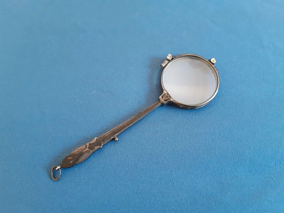 Vintage "Binokel", Lorgnette, Silber, Brille in Sindelfingen