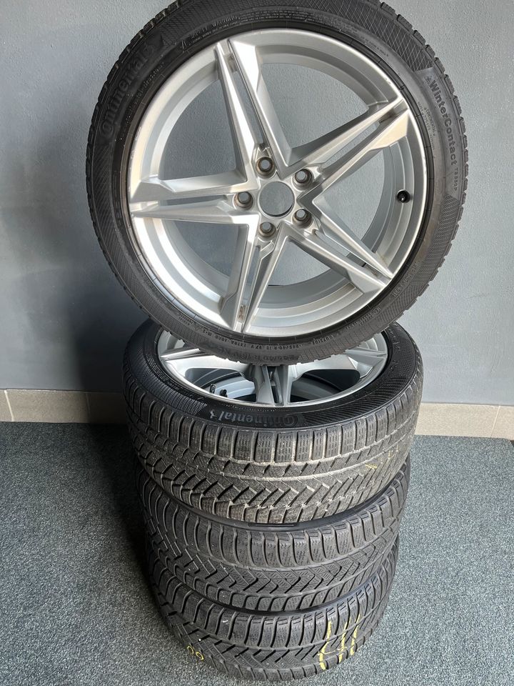 Org.Audi A4 S4 8W B9 Winterräder Winterreifen 245/40R18Zoll 7mm in Offingen