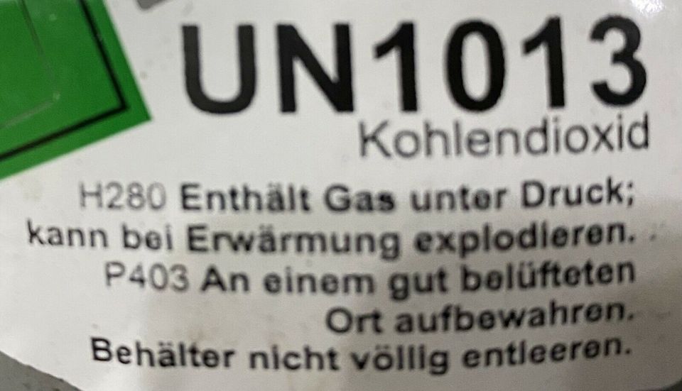 Co2 Zylinder Tauschen Kaufen Linde Sodastream Sodapop Soda in Übach-Palenberg