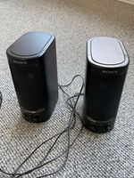 2 Sony Active Boxen Vintage SRS 58 schwarz Düsseldorf - Itter Vorschau