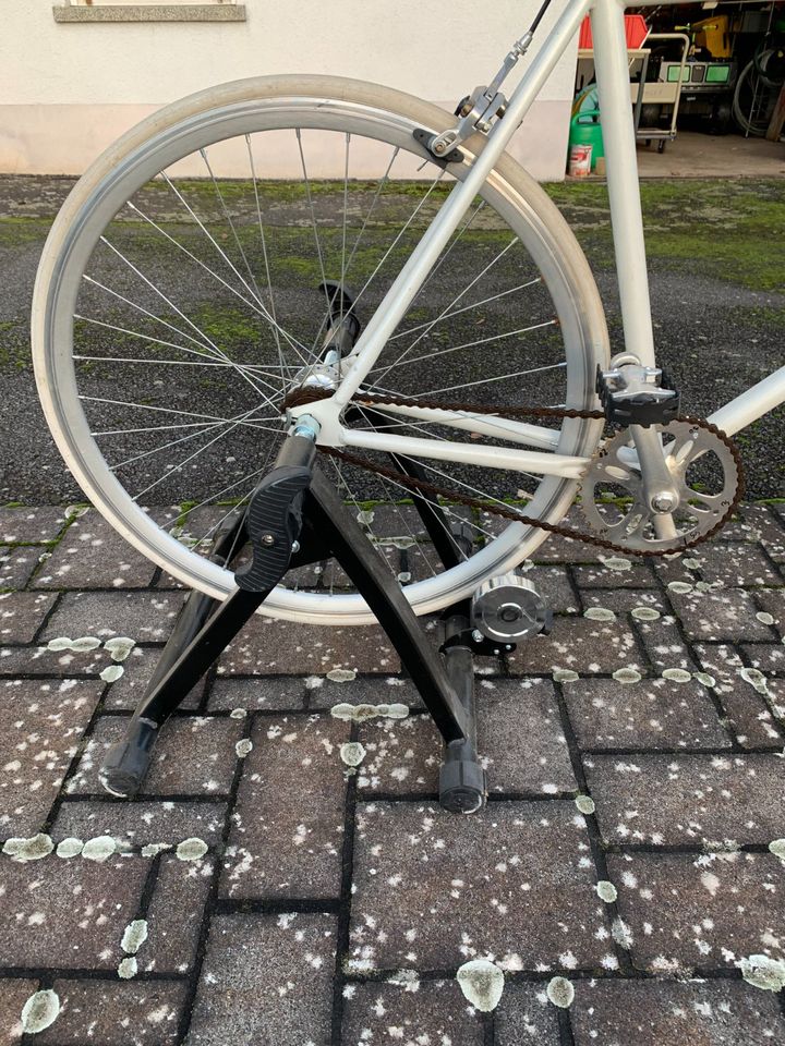 Pixie Fahrrad inkl ständer inkl. Home Trainer Ständer in Großheubach