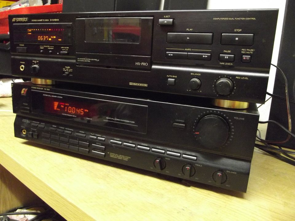 Sansui Tape-Deck D-X 419HX Hifi Klassiker Retro Kassettendeck in Wachtberg